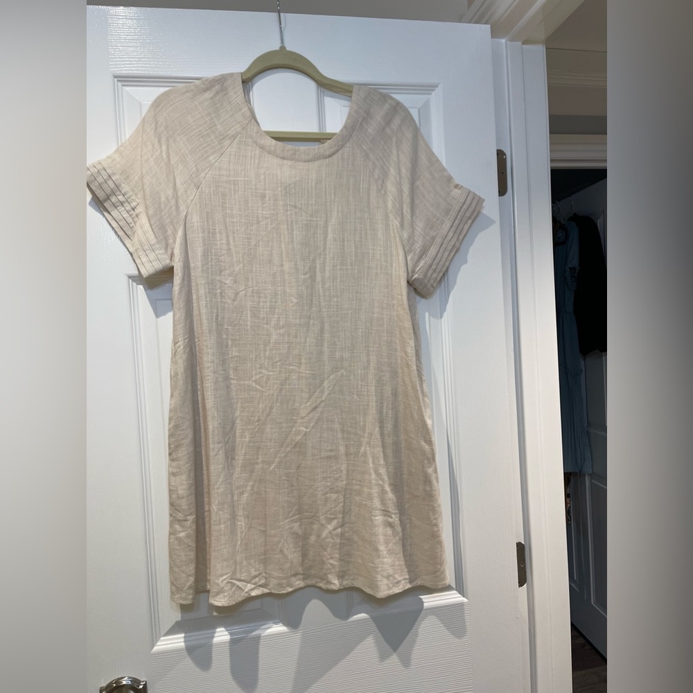 Loveriche Cream Mini Dress